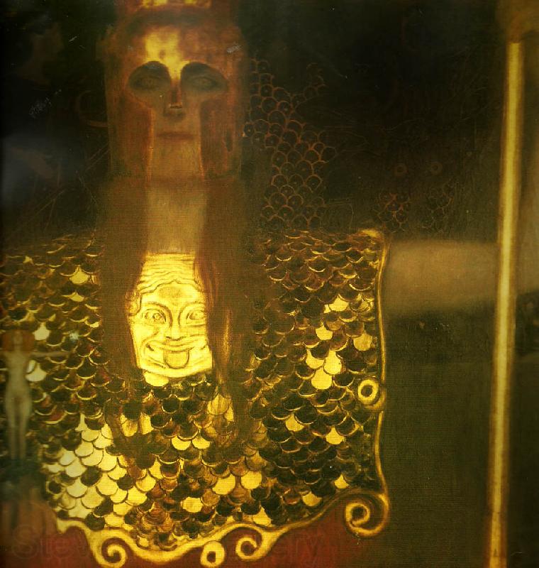 Gustav Klimt pallas athena